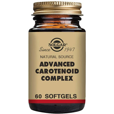 Solgar Advanced Carotenoid Complex Softgels - Pack of 60 - Natural Form Of Beta-Carotene