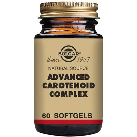 Solgar Advanced Carotenoid Complex Softgels - Pack of 60 - Natural Form Of Beta-Carotene