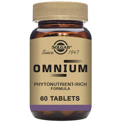 Solgar Omnium Tablets - Pack of 60 - Ideal For Corporate Athletes